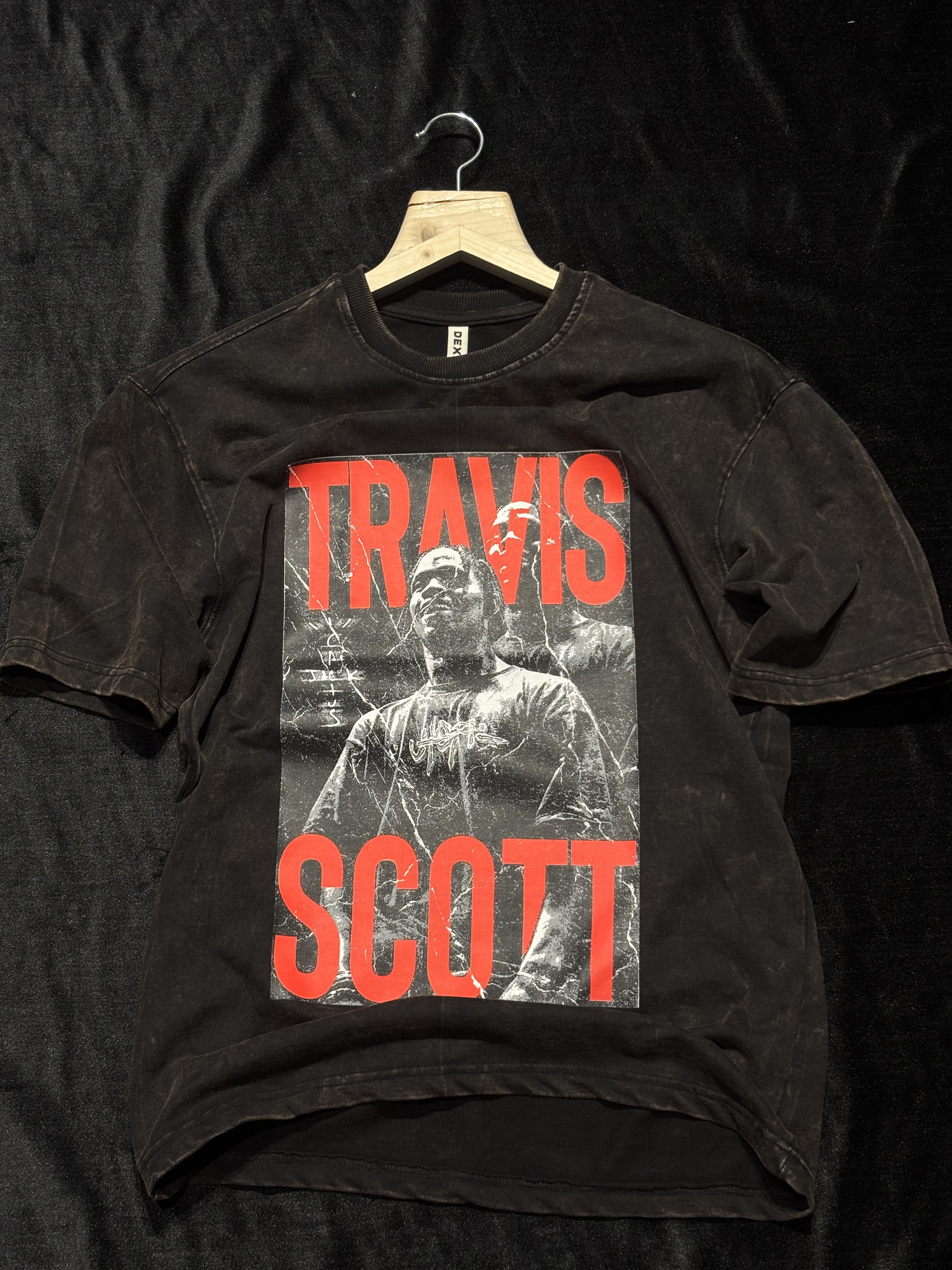 Travis Scott - Acid Wash Black